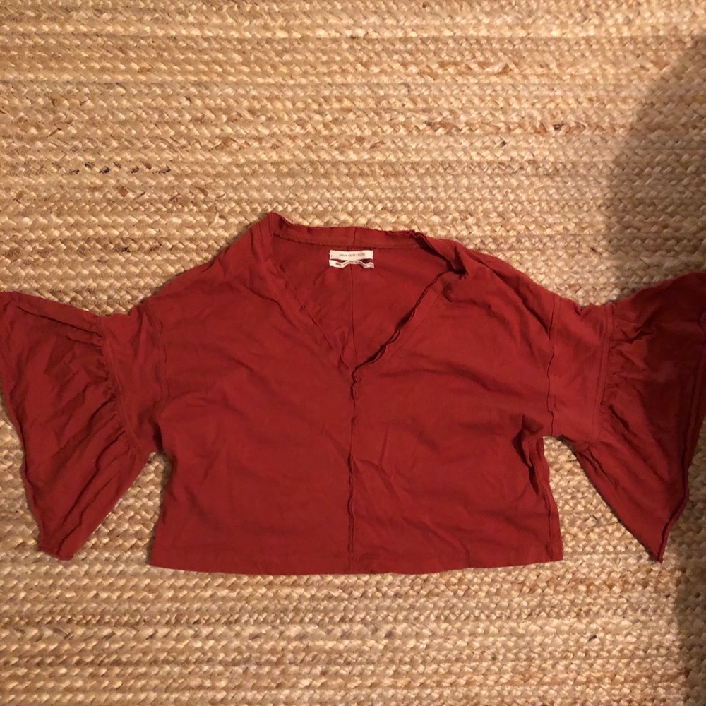 Urban outfitters rust crop top